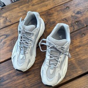Adidas Light Gray Yeezy Ortholite Athletic Shoes. Size 10. Gently worn. EUC.
